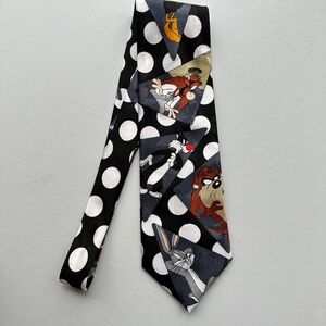 Vintage Looney Tunes Polka Dots Tie